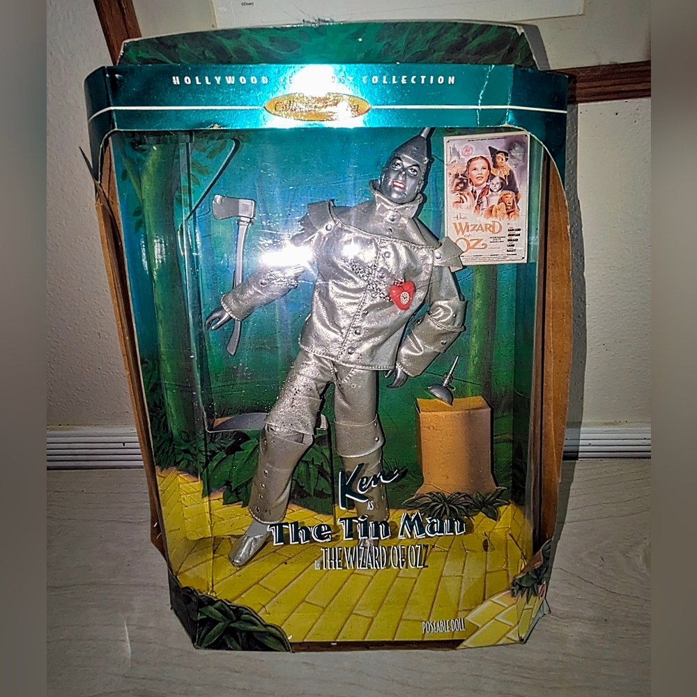 Hollywood Legends Ken as The Tin Man in the Wizard of Oz Barbie Doll 1995 Mattel